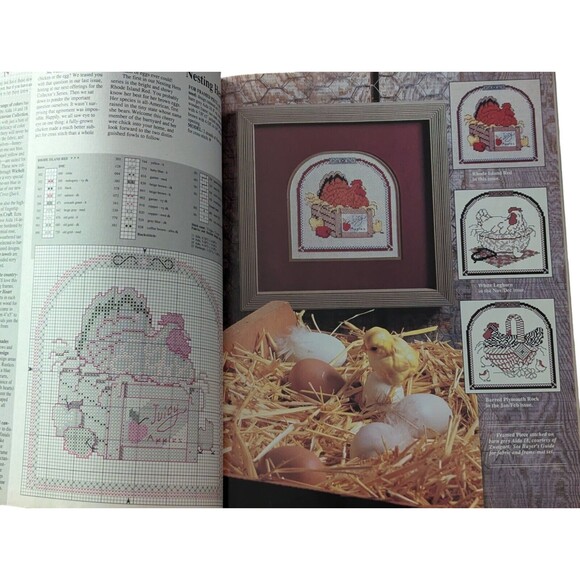 Cross Stitch & Country Crafts Magazine Sep/Oct 1988 Dollhouse 38 Projects - Picture 3 of 3